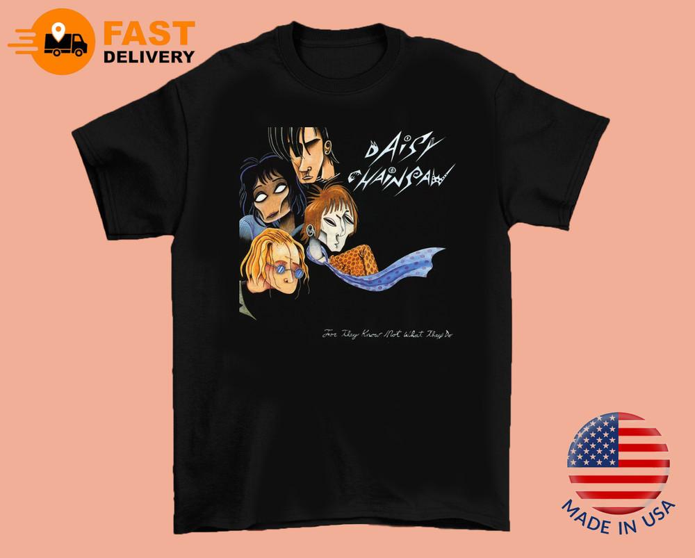 Daisy Chainsaw For They Know Not What They Do Album Short Tee Cotton Shirt AL490