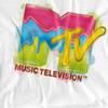 MTV Unisex Adult Paint Logo T-Shirt
