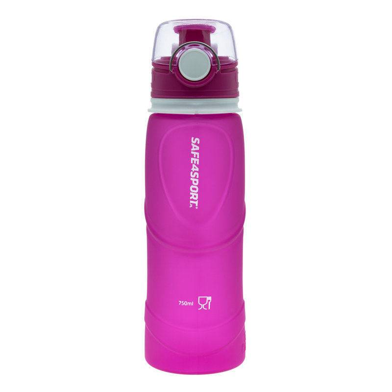 Bidon silikonowy na wodę duży składany 750 ml