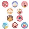 500 шт./рулон Поощрение учителя. Сладкие десерты Детские награды Наклейки - DIY Скрапбукинг Декор Альбом Запечатывание Этикетки Наклейки
