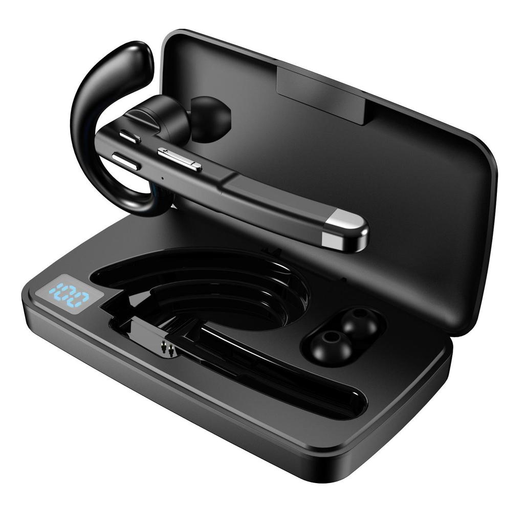 Bluetooth-гарнитура YYK-520 Gen 2: Беспроводная, с длительным сроком службы батареи, шумоподавлением, бизнес-модель с креплением на ухо