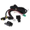 H11 Fog Light Wiring Harness Sockets Wire Led Indicators Switch 12V 40A Relay