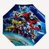 1pc UFO Robot Grendizer1 Umbrella, Sun Protection, And UV Shielding. It Has Eight Sturdy Ribs for Outdoor Use And Perfect Gift