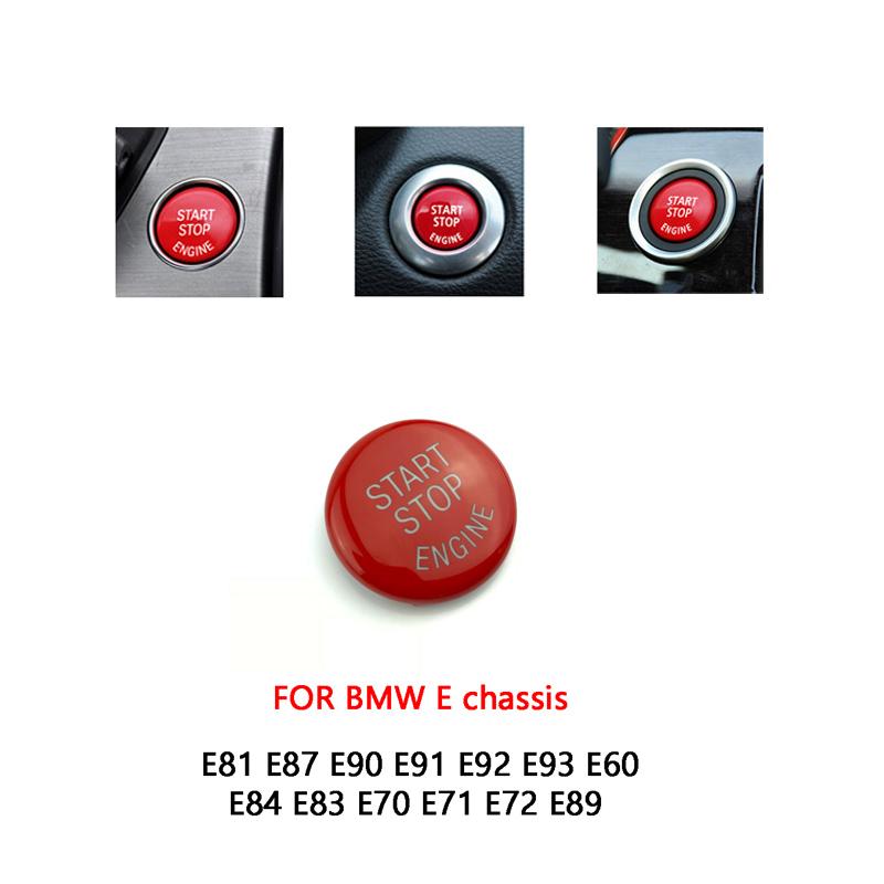 Для BMW E90 E60 E70 E71 E81 E92 E93 F10 F15 F25 F30 F34 F48 G30 EFG шасси автомобильный двигатель кнопка включения и остановки двигателя замена