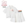 Fulomi Girls' Summer Cool Sport Skirt Set