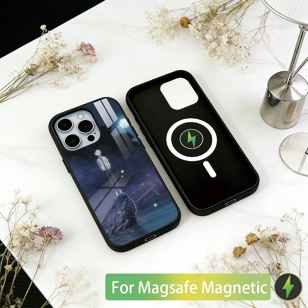 Hotarubi no Mori e Phone Case For iPhone17,16,15,14,13,12,11 Plus,Pro Magnetic For Magsafe Wireless Charging