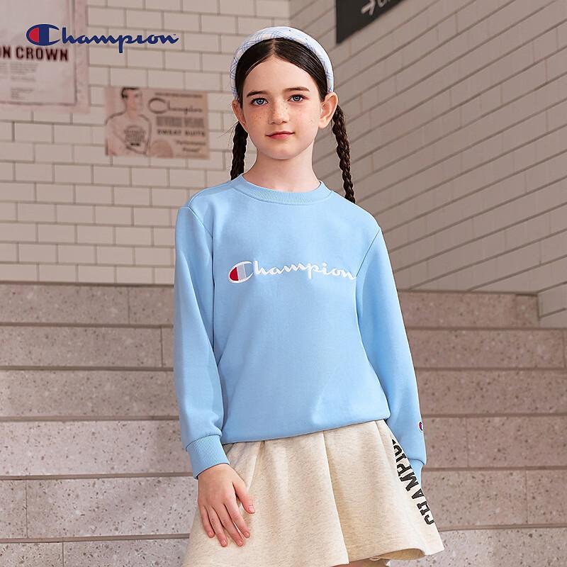 Champion Хлопковый свитшот с круглым вырезом для детей
