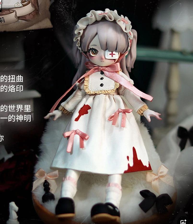 В наличии Nyssa Bizarre Nightmare Series 1/12 Bjd Слепая коробка Коробка-сюрприз Куклы Кавайи Экшн Аниме Фигурка Игрушки Подарок