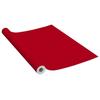 VidaXL Self-adhesive Film for Furniture Red 500x90 Cm PVC
