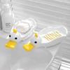 1Pcs Duck Drain Soap Holder Soap Box Tray Soap Drying Rack For Shower Sponge Container Kitchen Bathroom