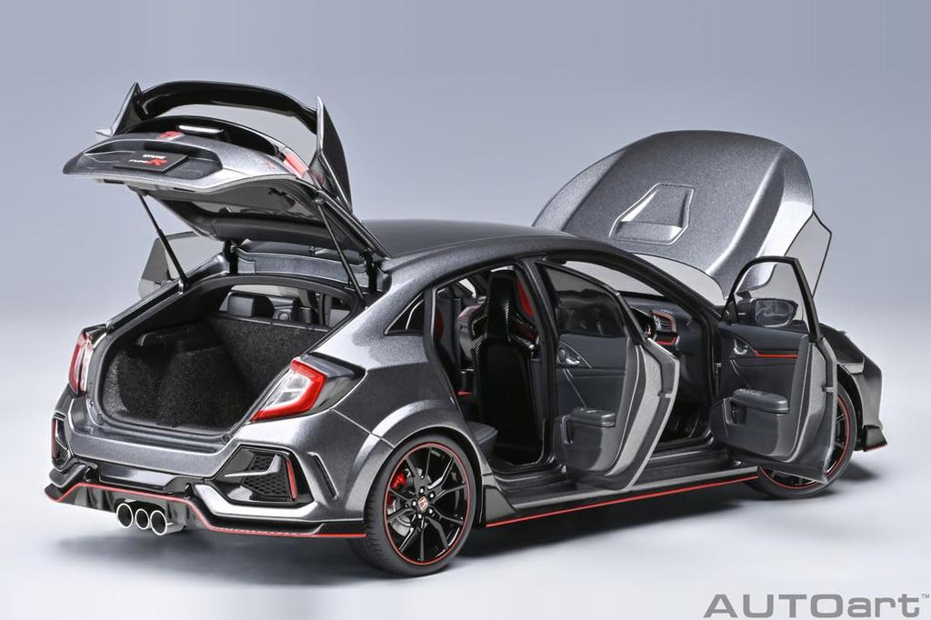 AUTOart Scale Honda Civic Type R 2021 Polished Metallic Finished Model 1/18 (FK8)