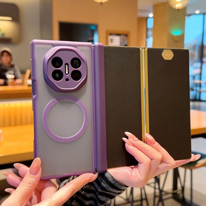 For Huawei Mate XT XTS Matte Texture Magnetic Foldable Shockproof and Anti-Oxidation Phone Case