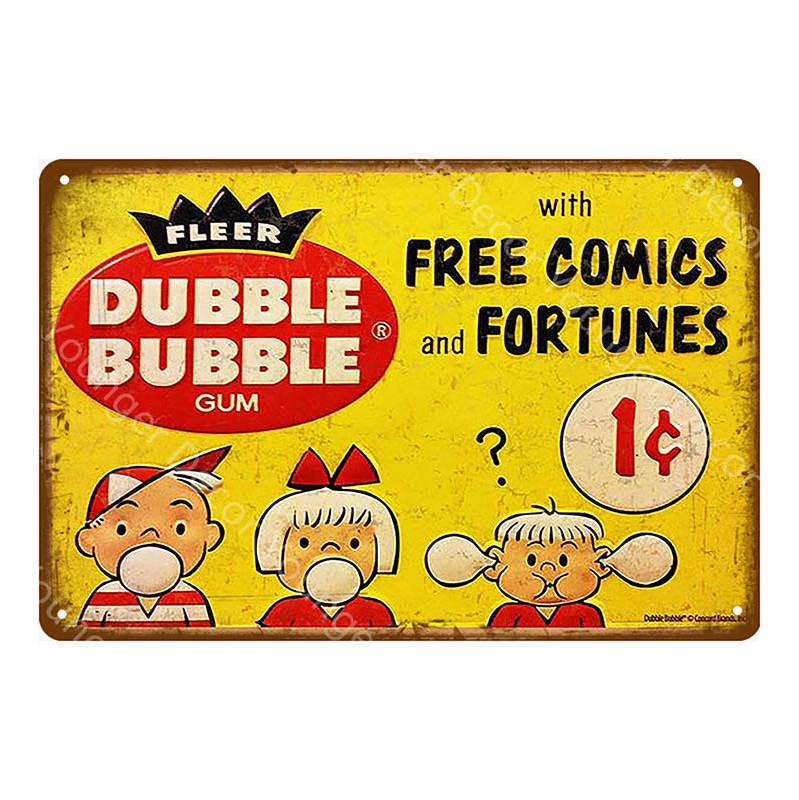 Еда, декор для хлеба, мороженое, молоко, клубника, соленые огурцы, вафли, металлические жестяные вывески, винтажный постер, настенная художественная табличка YI-010