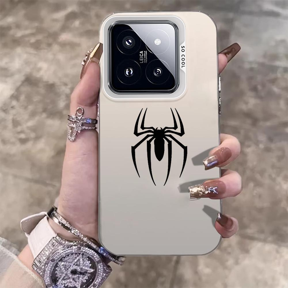 Bat Spider Cartoon Cool Phone Case For Xiaomi Redmi 15C Note 14 13 Note 12 Note 11 10 Pro+ 5G 14C 13C 12 IMD Shockproof Cover
