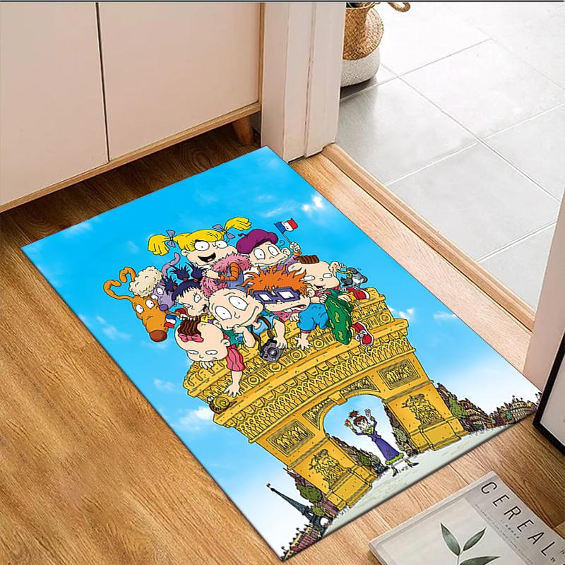 1PC Rugrats Carpet Floor mat, Anti-slip mat Chair rug For livingroom,Bedroom, doormat home decor Gift Christmas Gifts