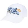 ODD STUDIO Come & Join Us Embroidered Logo Ball Cap - WHITE