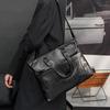 Модная Деловая Портфель Мужская Простой Дизайн Мужская Сумка Через Плечо Сумка На Руку Сумка На Плечо Сумка-Почтальон Сумки-Сумки Сумка Для Документов