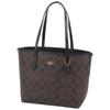 Bag Tote Bag CN733 IMAA8 Signature Outlet Brown Black Women's [Used]