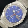 АВТОМАТИЧЕСКИЕ ВИНТАЖНЫЕ ЧАСЫ CITIZEN 8200 ЯПОНИЯ МУЖСКИЕ АРАБСКИЕ СИНИЙ ЦВЕТ ЦИФЕРБЛАТА a702782-1 R210-a702782