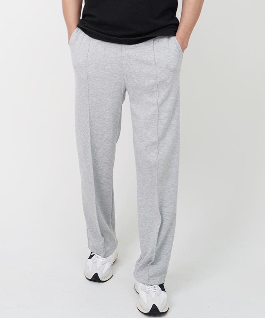 TURTLEBACK Pintuck Semi-Wide Straight Fit Training Pants 3 Colors