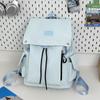 Новый школьный рюкзак, легкий и вместительный, с контрастным дизайном, для учениц, для отдыха и путешествий. Высококачественный студенческий школьный рюкзак.