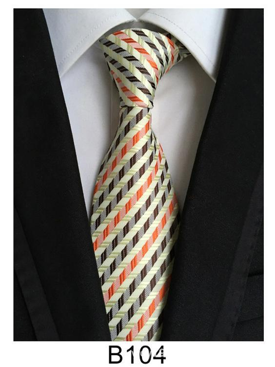 Мужской галстук ручной работы из полиэстерового шелка – повседневный, официальный или профессиональный