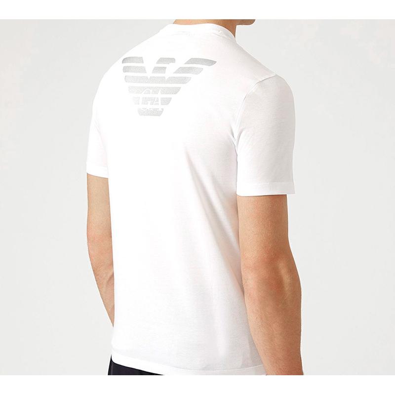 EMPORIO ARMANI SS20 T Shirt Men's White 3Z1T88-1J00Z-0100