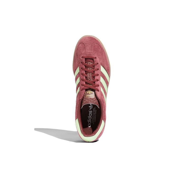 adidas Кроссовки унисекс Gazelle Indoor Shadow Red Semi Green Spark Gum IH7487