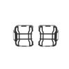 SHINEKA Car Rear Tail Light Lamp Taillight Decoration Cover For Jeep Wrangler JL 2018 2019 2020 2021-2023 Lamp Hoods Accessories