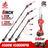2.25m Brushless High Branch Saw Telescoping Pole Electric Saw Cordless Garden Pruning Tool for Makita 18V Battery