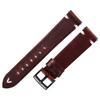 Leather Watchband Black Dark Brown Oil Wax Leather Watch Strap Italian 18mm 20mm 22mm Quick Release Watch Belt Cowhide Handmade