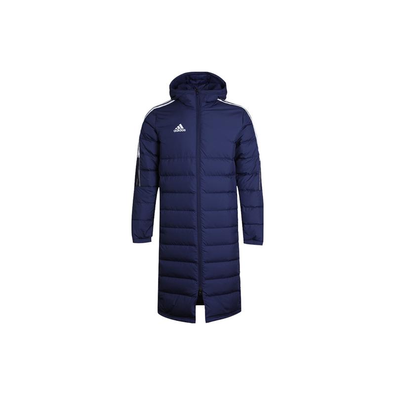 adidas Мужская пуховая куртка темно-синяя GM5246