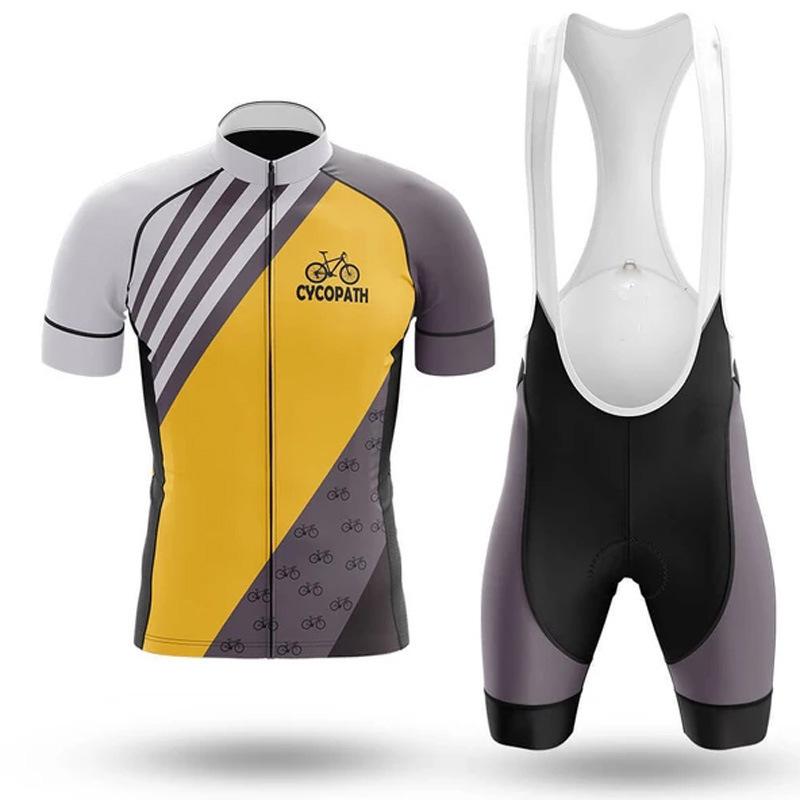 Cycling clothes short sleeve suits and cycling pants for outdoor riding