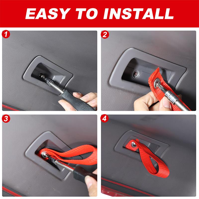 Car Door Extended Manual Door Release Emergency Safety Pull Rope Door Straps For Toyota Celica 1999-2005 Accessories