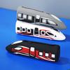 Cartoon High-speed Rail Pen Bag Large Capacity Silicone Pen Organizer Storage Pencil Pouch  Boys