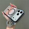 Тонкий чехол с магнитным полосатым узором для iPhone 17 Air Pro Max 16 15 14 Plus Pro Max для Magsafe Противоударный Ультратонкий Цветной чехол