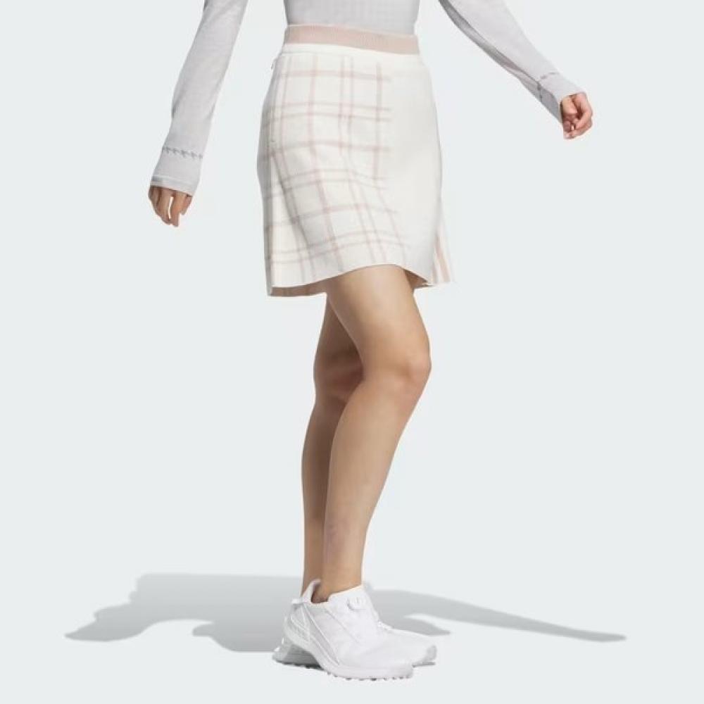 Adidas Golf Pulley Fashion 3s Checked Skirt Is4755 Is4756 Is4757