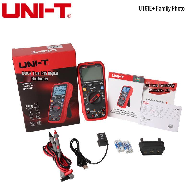 Цифровой мультиметр серии Uni-T UT61 с USB, Bluetooth и фильтром низких частот