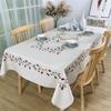 Spring New Strawberry Printed Tablecloth Ins Small Fresh And Cute Rectangular Dining Table Table Mat Home Wedding Decoration