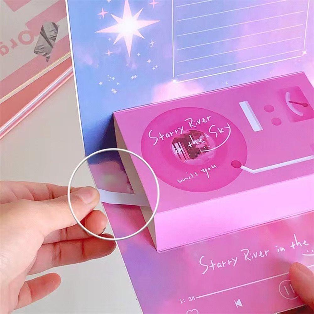 3D Stereo Blessing Card Christmas Confession Card Creative Recording Greeting Card