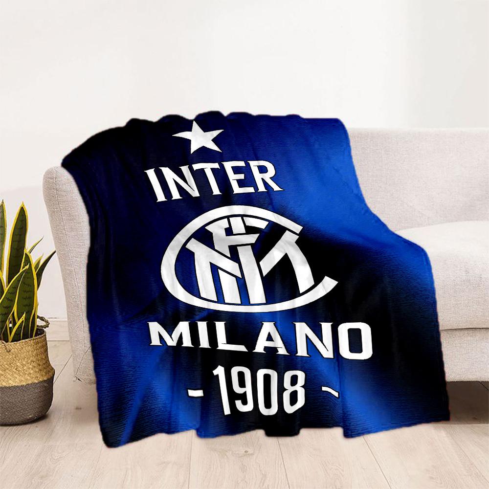 Inter Milan Blanket Soft Warm Cozy Great For Livingroom Chair Office Chair Allseason Use Warmthful Decor Ideal Gift For Friends Family Couples Picnic