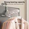 Складная вешалка для одежды, вешалка для пальто, прочная, несущая, вращающаяся на 360 градусов, переносная дорожная вешалка для одежды