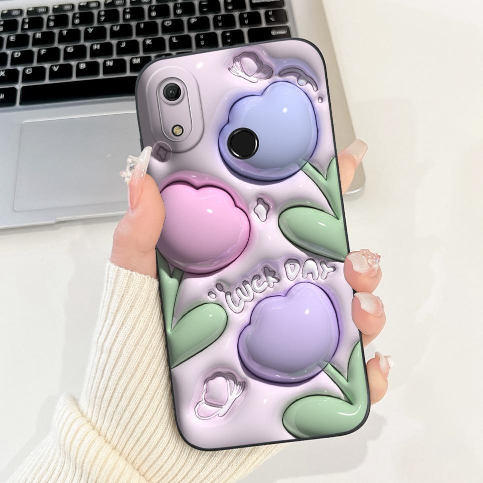 Для Huawei Y6 Y6s Y6 Prime 2019 Чехол Стильный Расписной Мягкий Силикон ТПУ Задняя Крышка Телефона Для Honor 8A Prime Pro 2020 Funda Coque