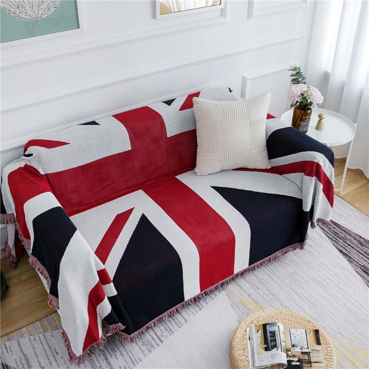 Утолщенное и минималистичное двустороннее тканевое одеяло для дивана, диванное полотенце, легкая роскошная скатерть для чайного стола, домашнее открытое походное одеяло, полотенце для кровати