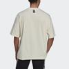Adidas Sporty Casual Round Neck Short Sleeve T-Shirt Men Tops Off-White H54034