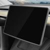 Защитная пленка для экрана, подходит для Tesla Model3/Y, силиконовая рамка, защитная пленка для экрана навигации центральной консоли, противоударная, для интерьера