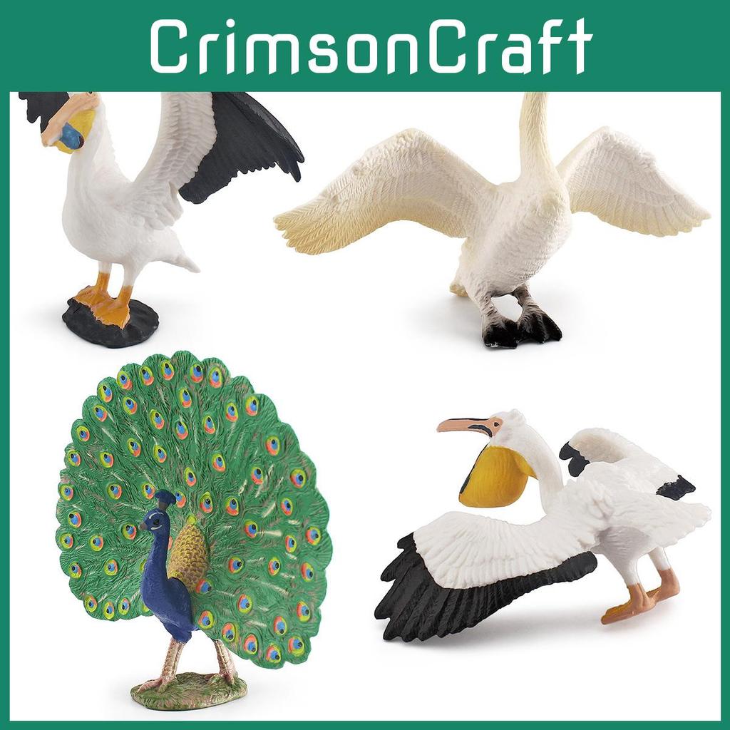 Pelican Pvc Wildlife Figurine With Educational And Collectible Features For Kids