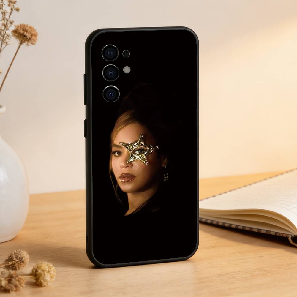 Чехол для телефона singer B-Beyonce для Samsung S25,S24,S21,S22,S23,S30,Ultra,S20,Plus,Fe,Lite,Note,10,Черный чехол