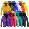 Padded-on Men's Winter Jacket Slim and Light Padded Jacket Light and Thin Large Size Multi-color Down Padded Clothes Men's Winter