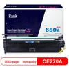 Черный картридж с тонером высокой емкости G&G CE270A для принтеров HP